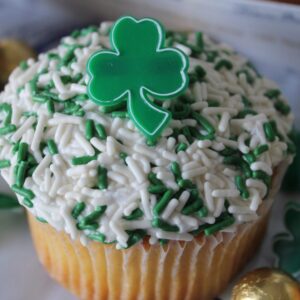 St Patrick's Day Cupcake